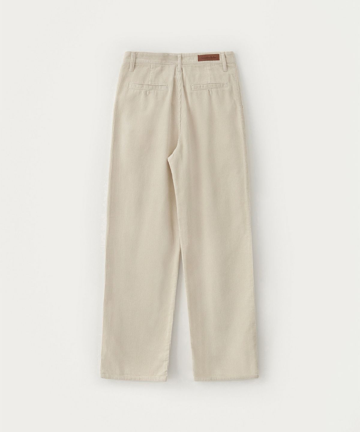 썸웨어버터(SOMEWHEREBUTTER) Sander Corduroy Pants - Cream
