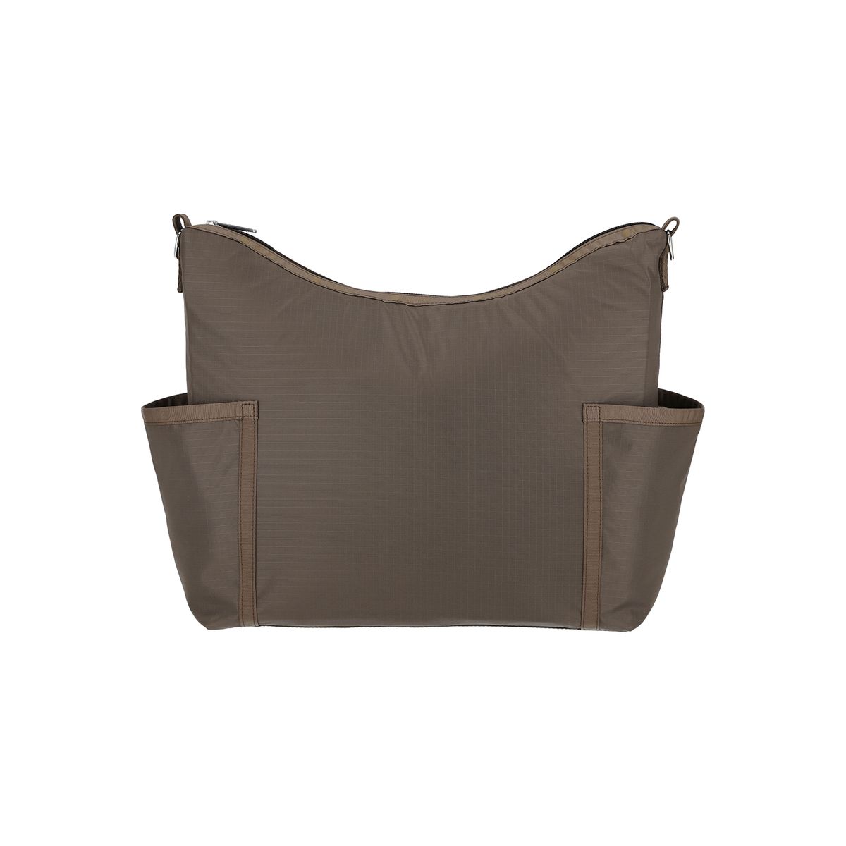 레스포색(LESPORTSAC) 클래식 다크 초콜렛 집 버켓 숄더백