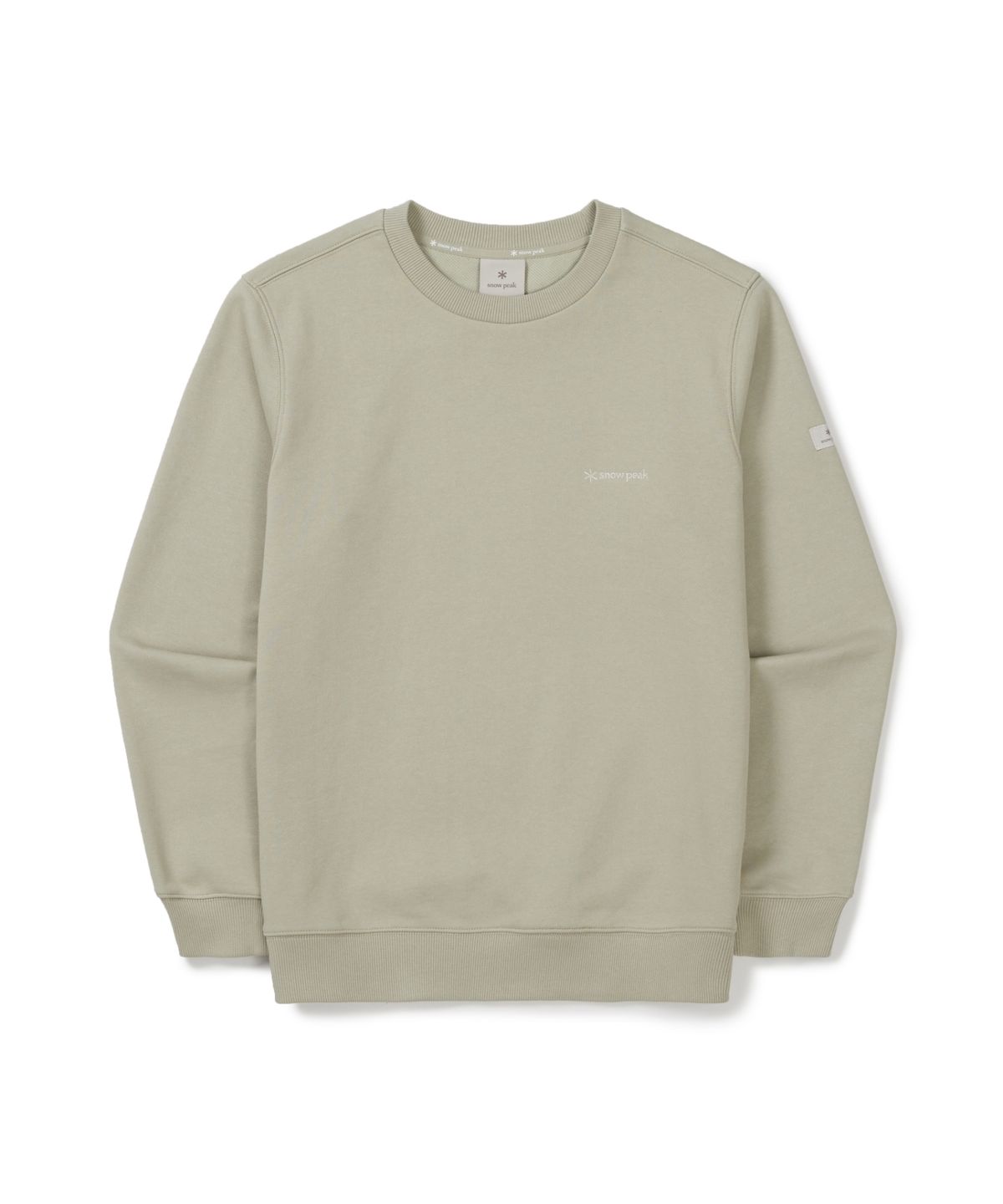 스노우피크 어패럴(SNOWPEAK APPAREL) 랜드 여성 맨투맨 (S25FWFHT61) Pastel Olive