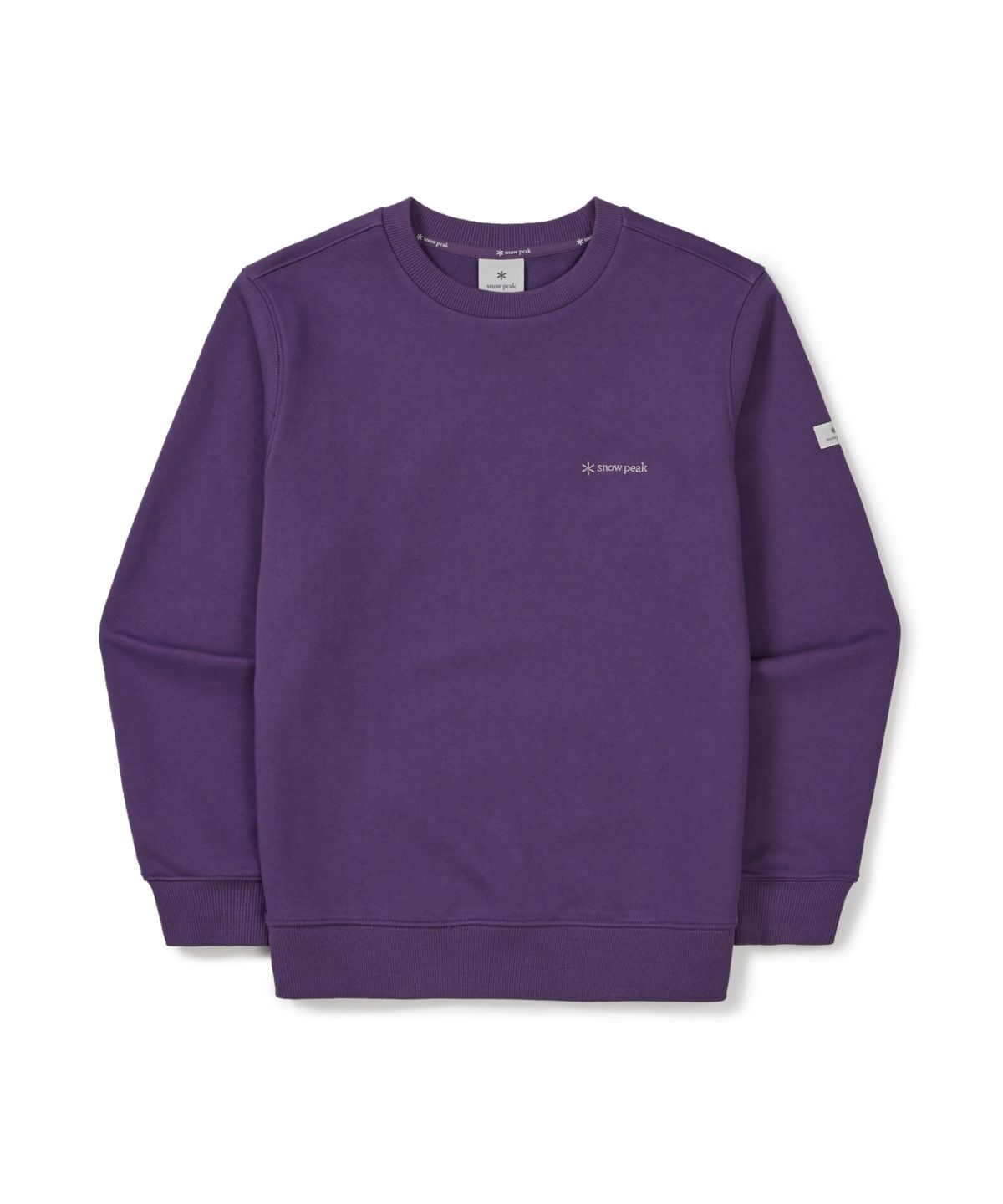 스노우피크 어패럴(SNOWPEAK APPAREL) 랜드 여성 맨투맨 (S25FWFHT61) Violet
