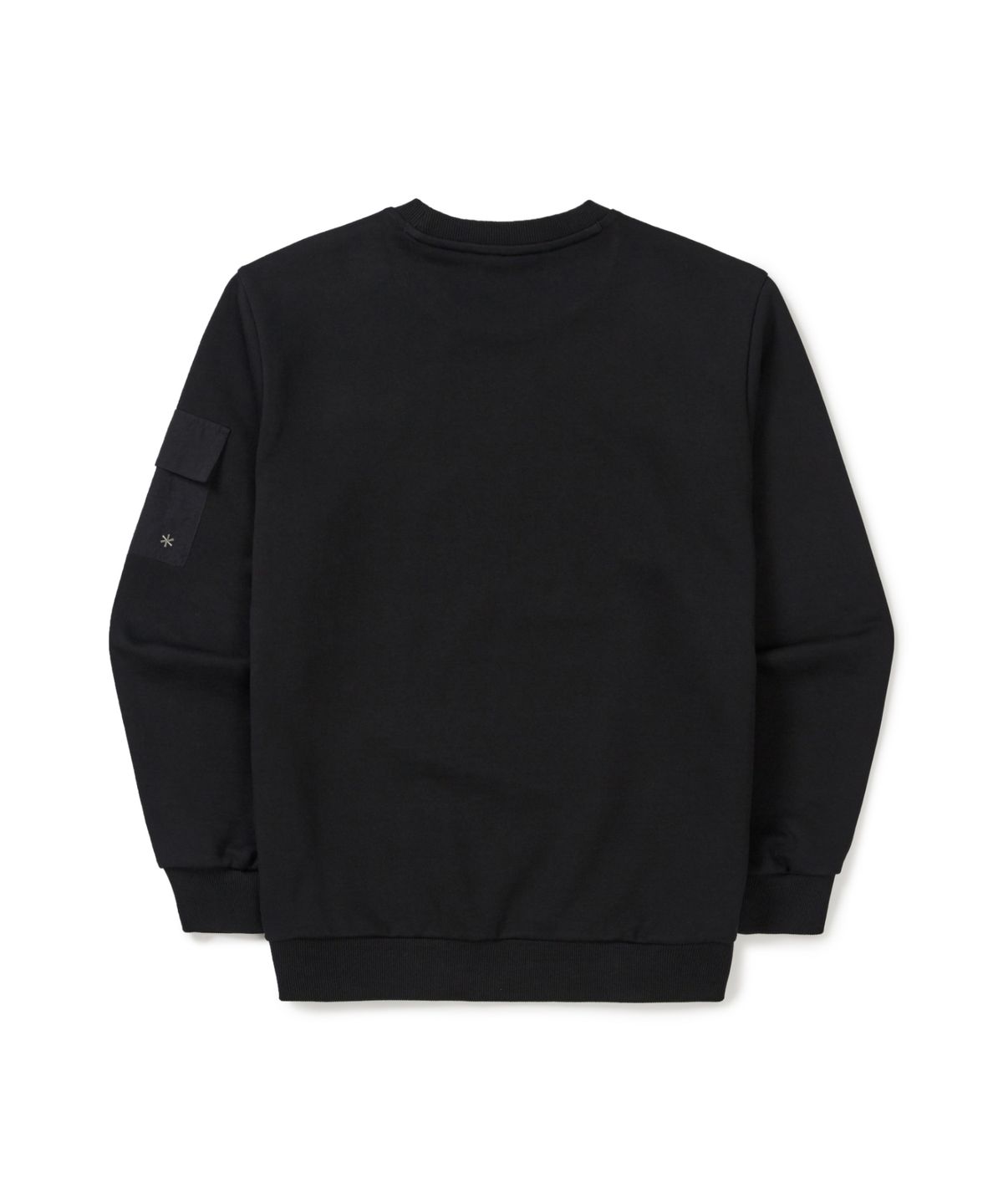 스노우피크 어패럴(SNOWPEAK APPAREL) 랜드 포켓 맨투맨 (S25FMFHT60) Black