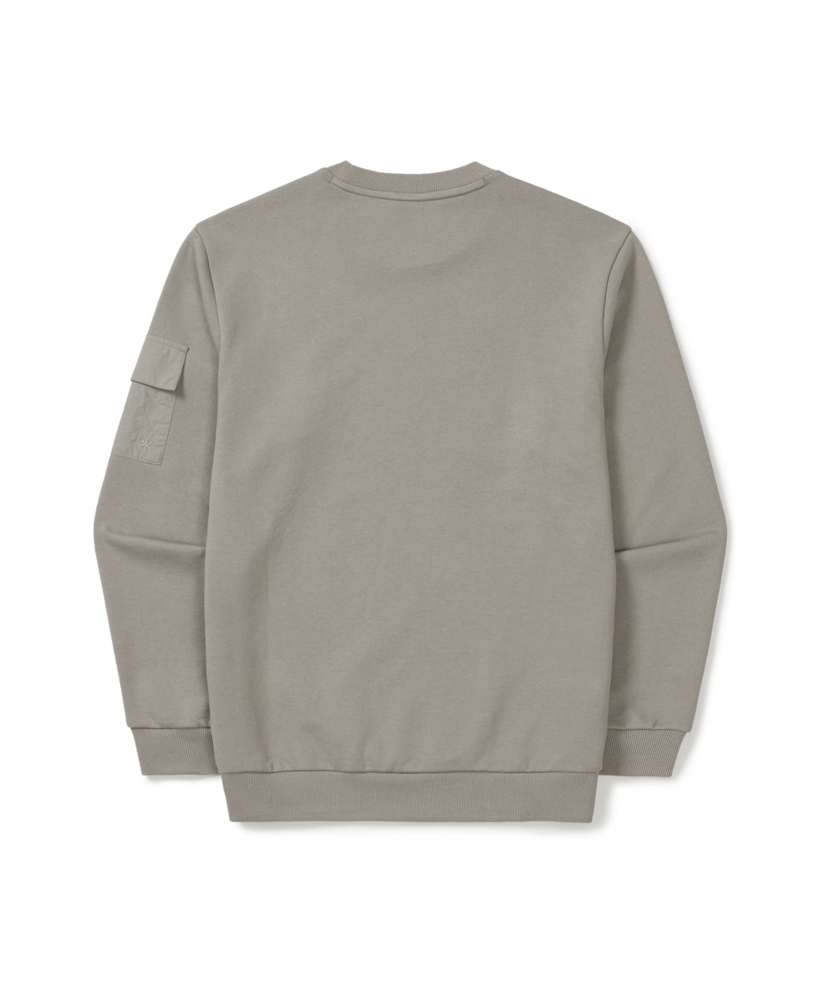스노우피크 어패럴(SNOWPEAK APPAREL) 랜드 포켓 맨투맨 (S25FMFHT60) Fog Gray