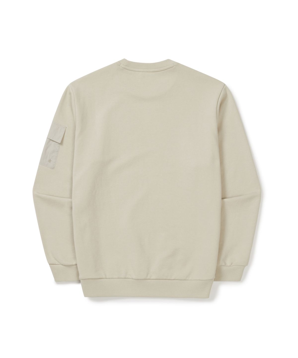 스노우피크 어패럴(SNOWPEAK APPAREL) 랜드 포켓 맨투맨 (S25FMFHT60) Light Beige