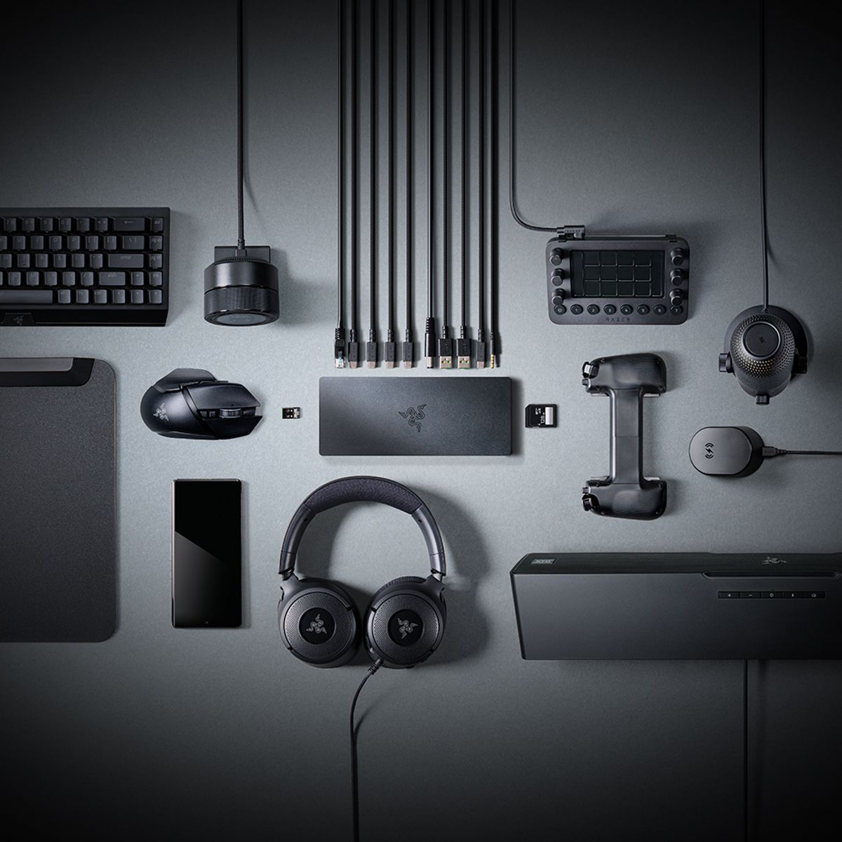 레이저(RAZER) 레이저코리아 썬더볼트5독 크로마 도킹스테이션 C타입 멀티허브 트리플모니터 M4 프로 맥북 호환