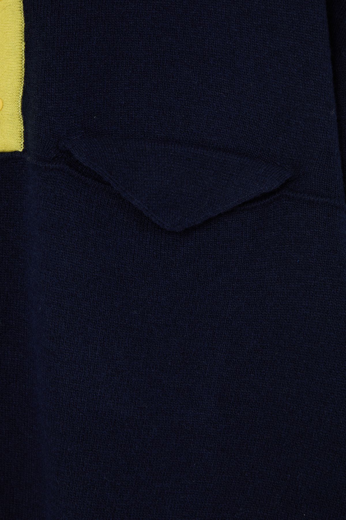 벌스데이수트(BIRTHDAYSUIT) SNAP PULLOVER KNIT (NAVY)