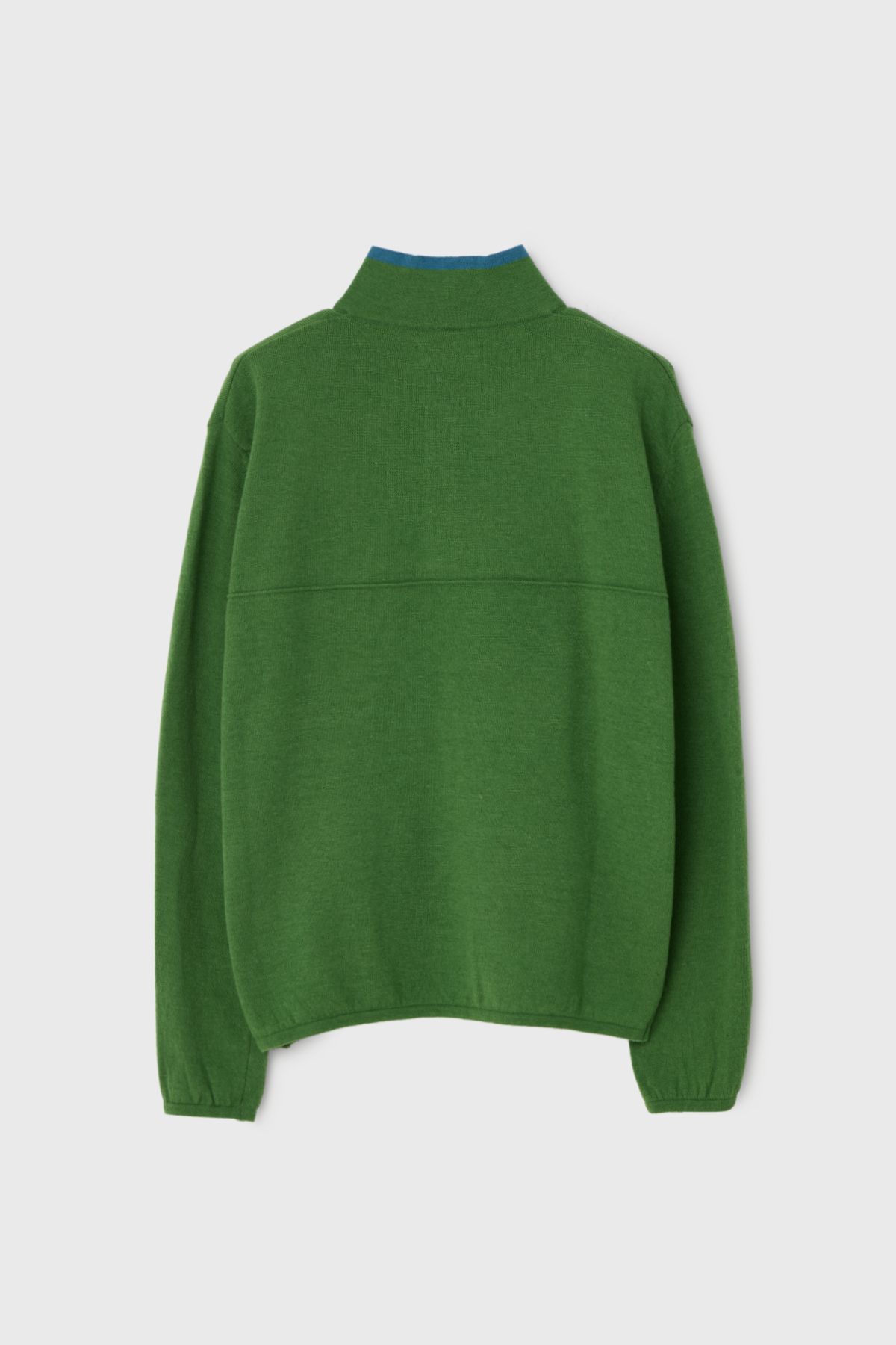 벌스데이수트(BIRTHDAYSUIT) SNAP PULLOVER KNIT (GREEN)
