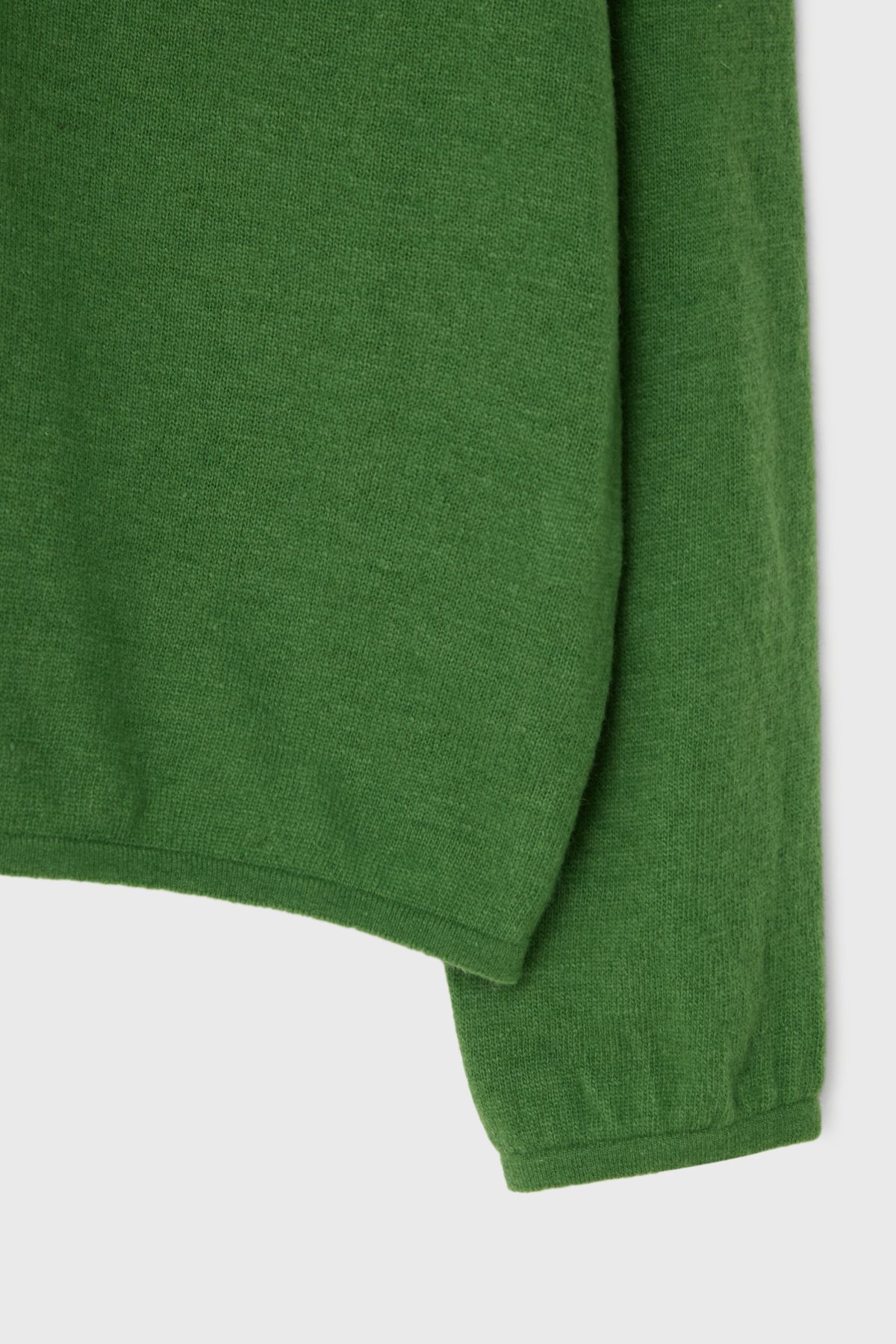 벌스데이수트(BIRTHDAYSUIT) SNAP PULLOVER KNIT (GREEN)