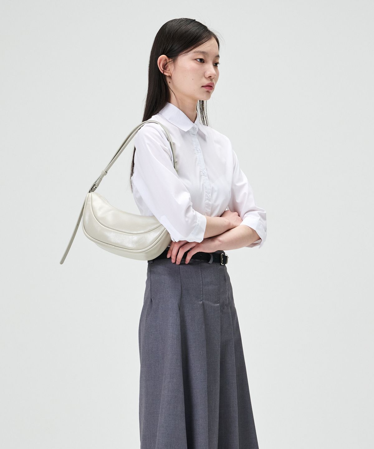 프랙탈1.4(FRACTALONEPOINTFOUR) Leaf Bag [Light Gray]