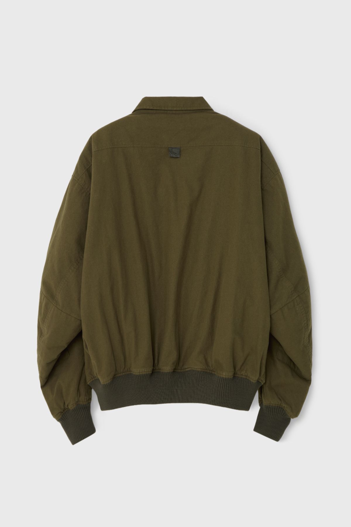 벌스데이수트(BIRTHDAYSUIT) COTTON FLANNEL TANKER JACKET (OLIVE)