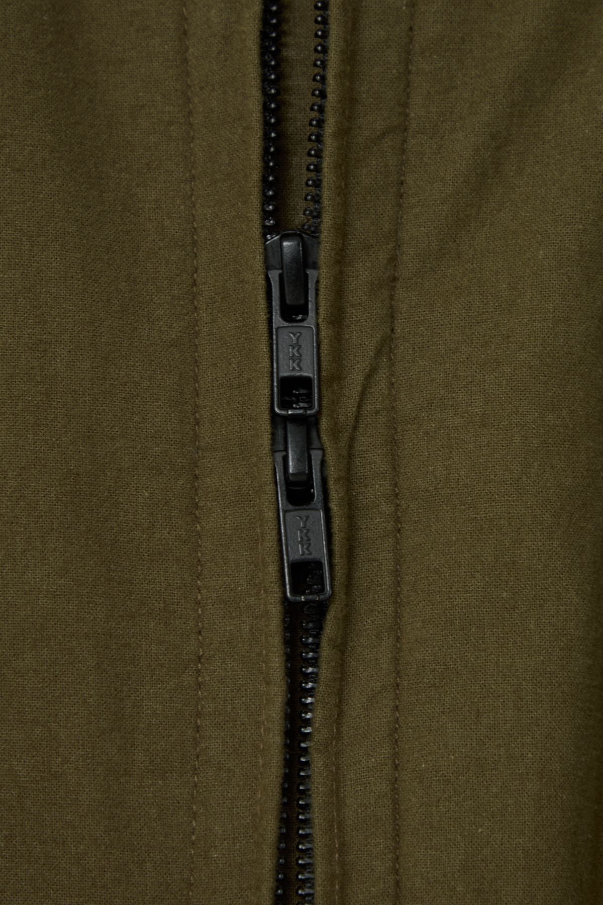 벌스데이수트(BIRTHDAYSUIT) COTTON FLANNEL TANKER JACKET (OLIVE)