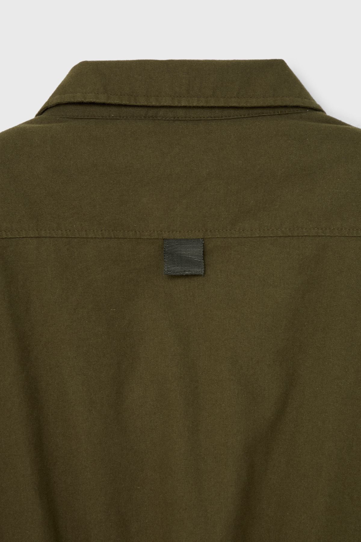 벌스데이수트(BIRTHDAYSUIT) COTTON FLANNEL TANKER JACKET (OLIVE)