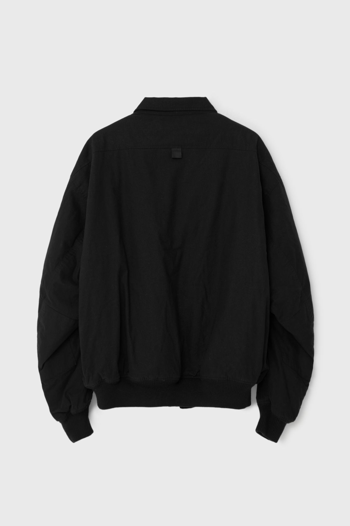 벌스데이수트(BIRTHDAYSUIT) COTTON FLANNEL TANKER JACKET (BLACK)