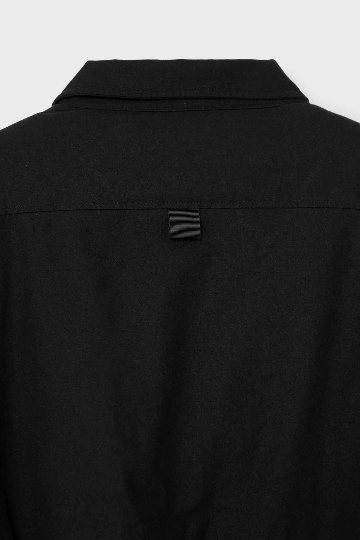 벌스데이수트(BIRTHDAYSUIT) COTTON FLANNEL TANKER JACKET (BLACK)