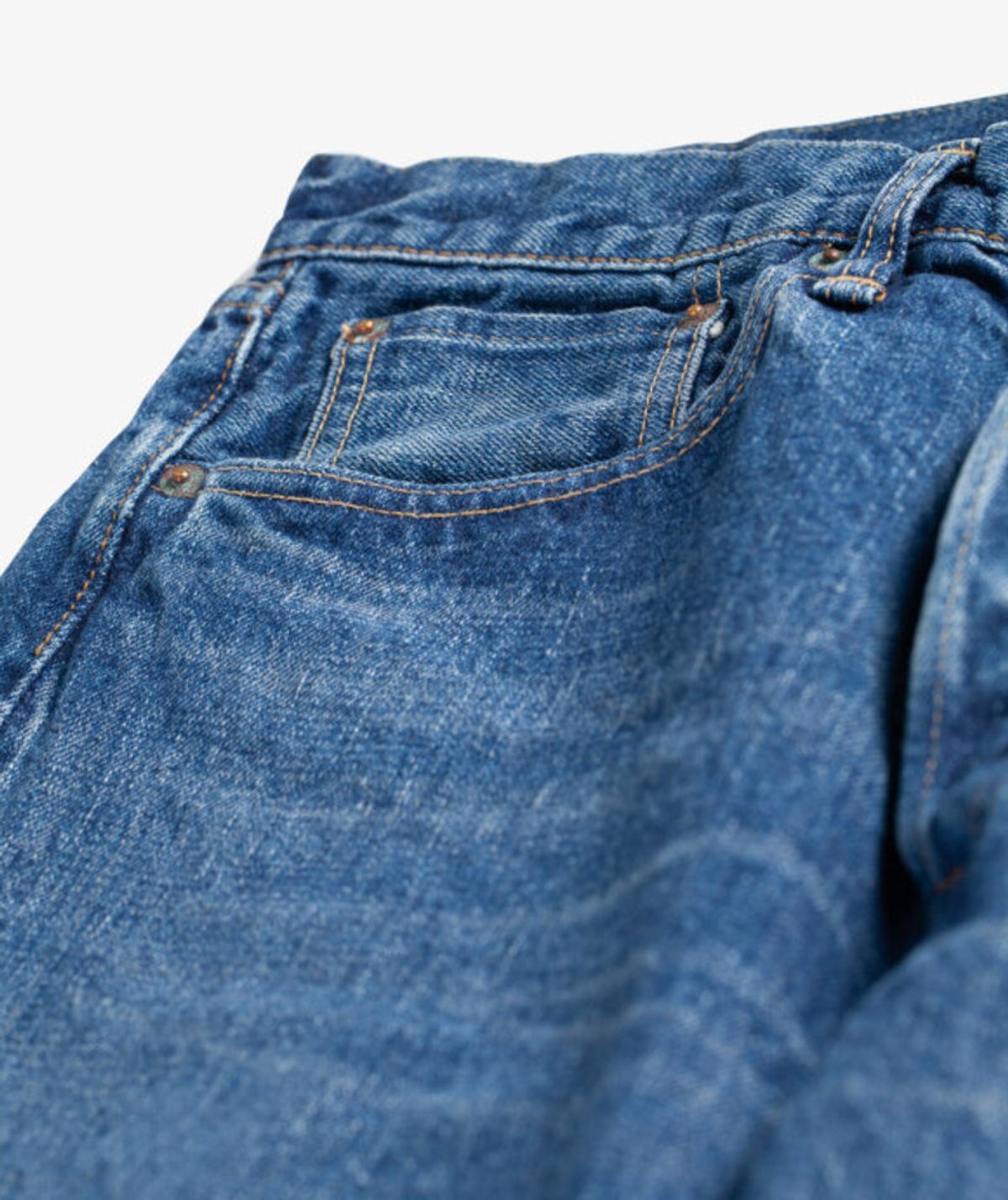 오어슬로우(ORSLOW) 105 STANDARD SELVEDGE DENIM 2YEAR WASH