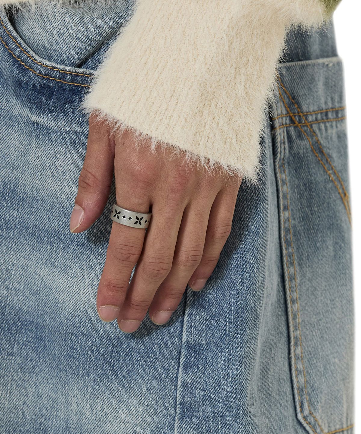 오픈야드(오와이)(OPENYARD(OY)) MOTIF RING - SILVER