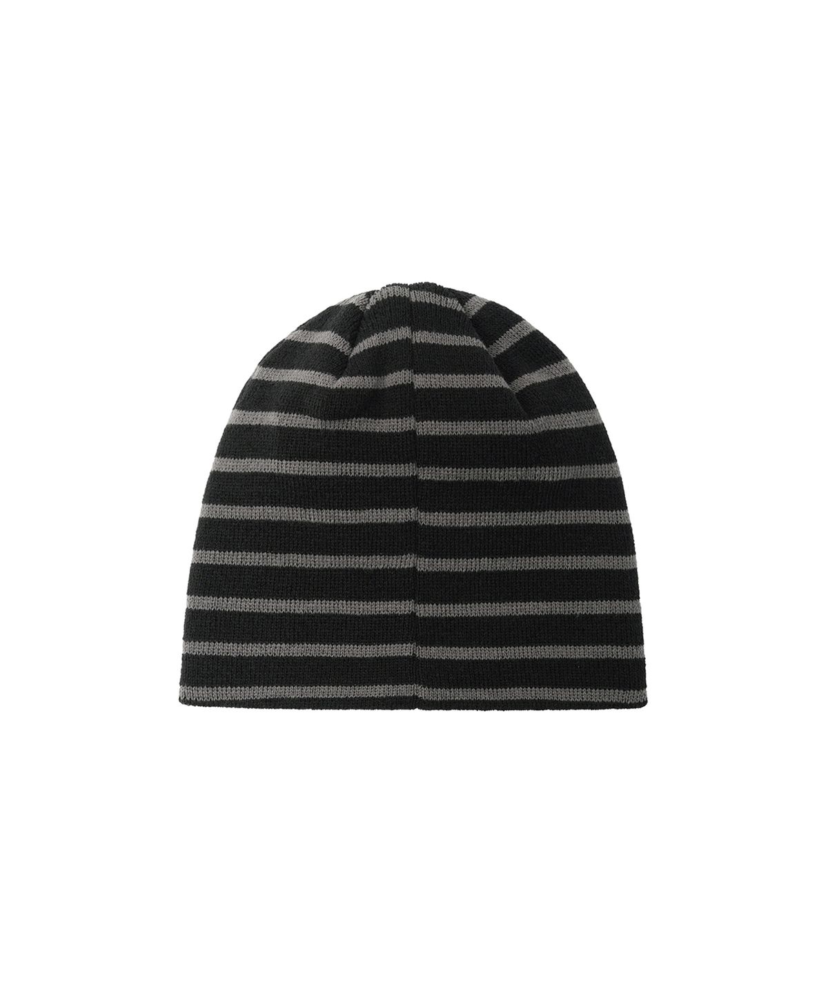 오픈야드(오와이)(OPENYARD(OY)) STRIPE METAL BEANIE - BLACK
