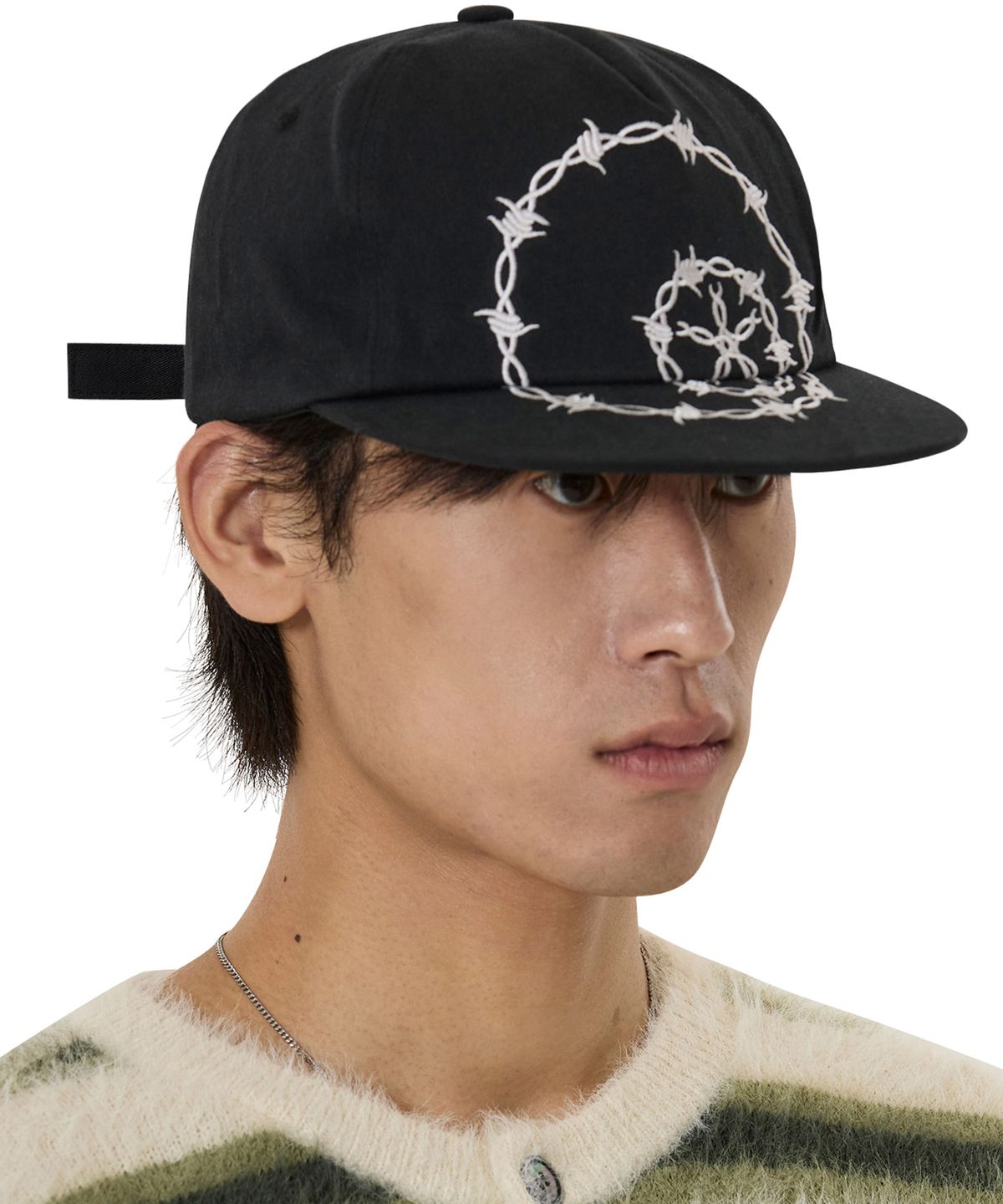 오픈야드(오와이)(OPENYARD(OY)) BARBED BALL CAP - BLACK