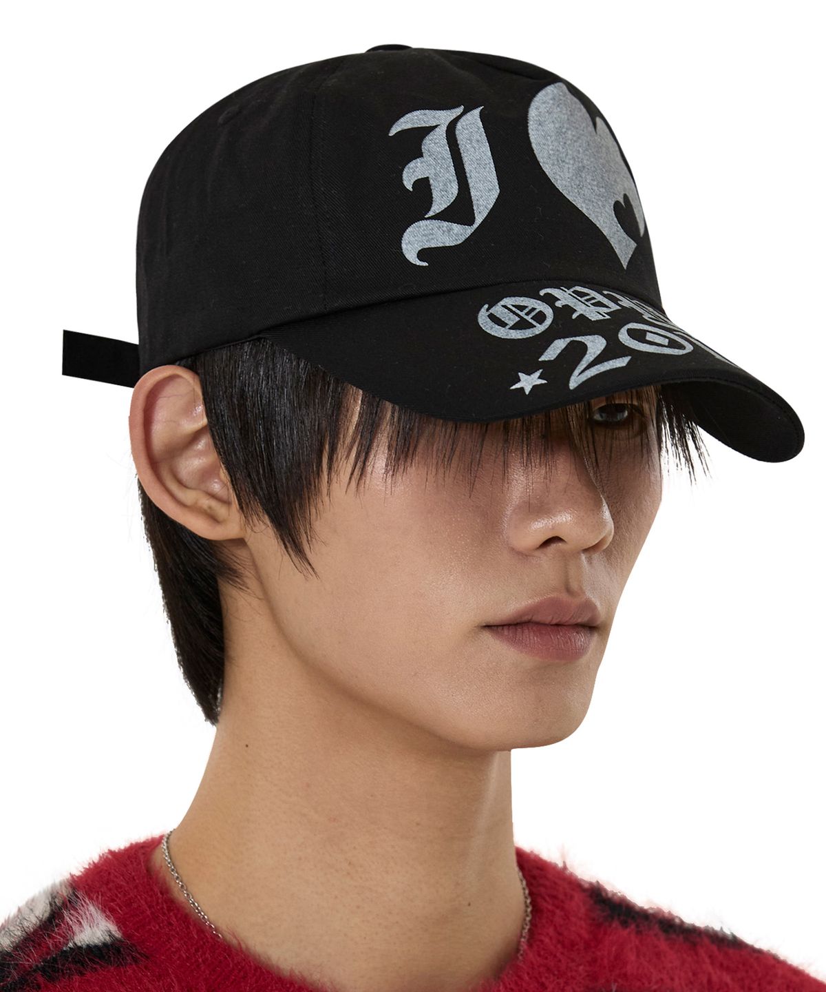 오픈야드(오와이)(OPENYARD(OY)) I LOVE OPYD CAP - BLACK