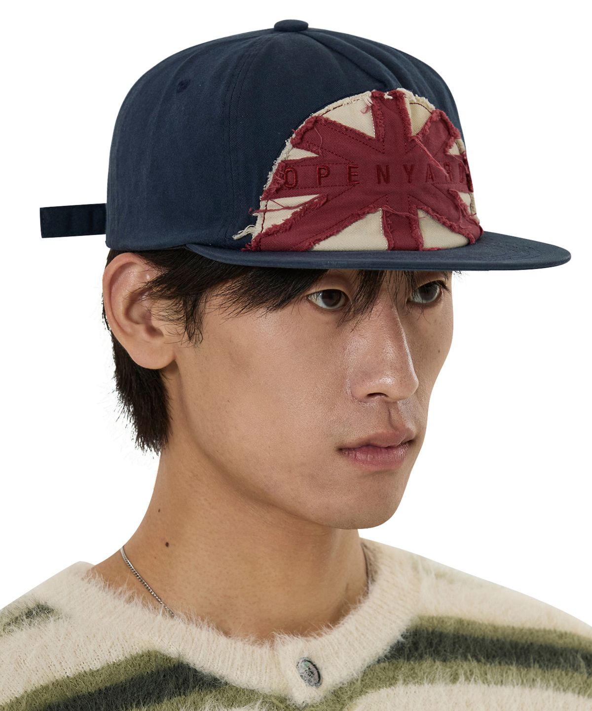 오픈야드(오와이)(OPENYARD(OY)) UNION CUT PATCH CAP - NAVY