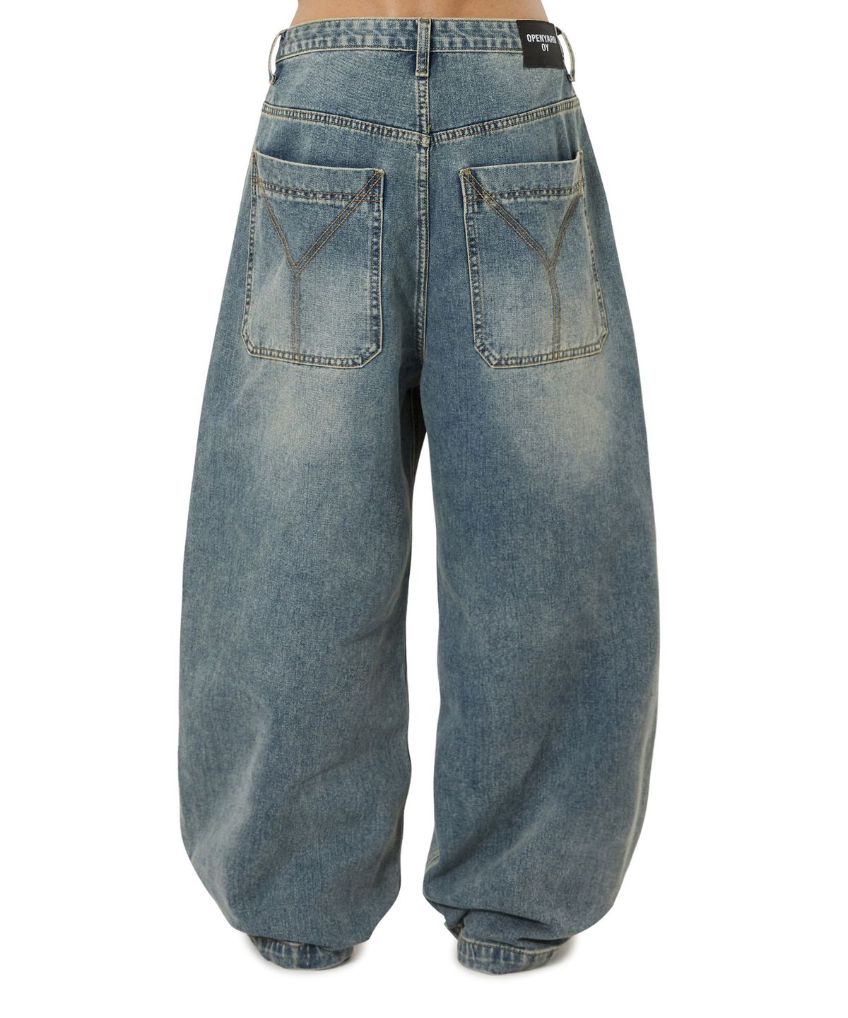오픈야드(오와이)(OPENYARD(OY)) WIDE VOLUME PANTS - DEEP BLUE