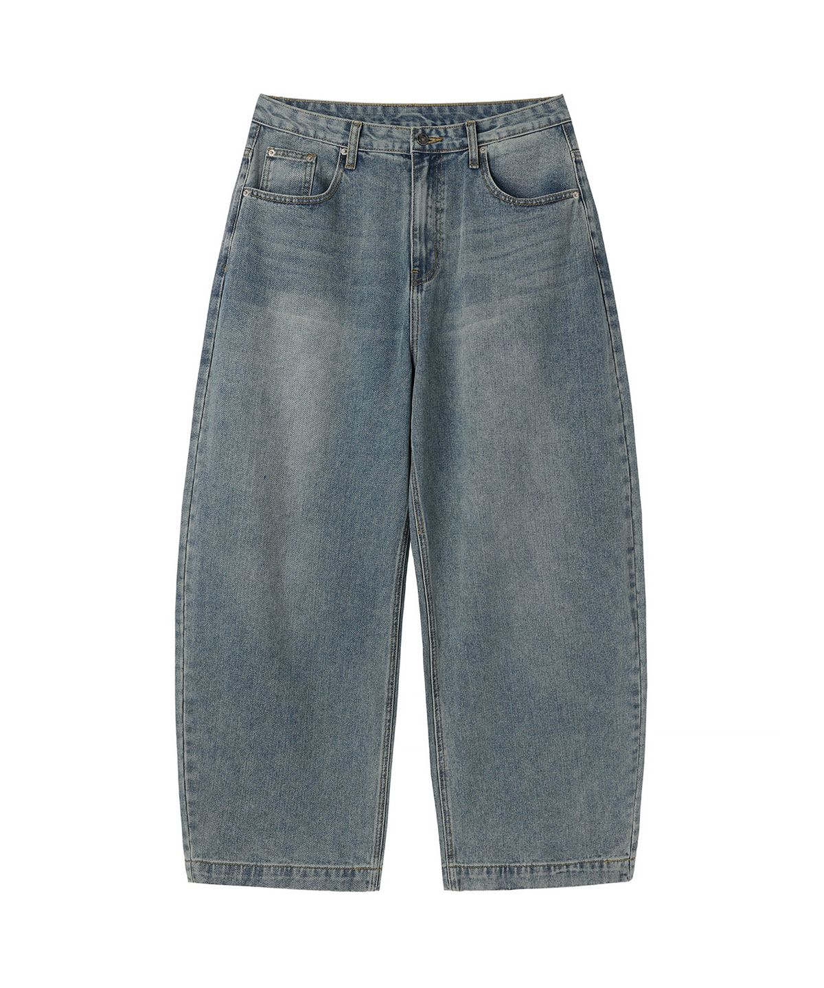 오픈야드(오와이)(OPENYARD(OY)) WIDE VOLUME PANTS - DEEP BLUE