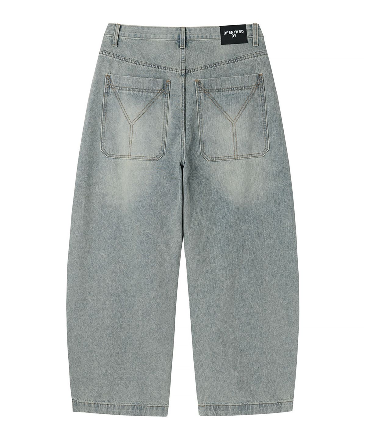 오픈야드(오와이)(OPENYARD(OY)) WIDE VOLUME PANTS - LIGHT BLUE