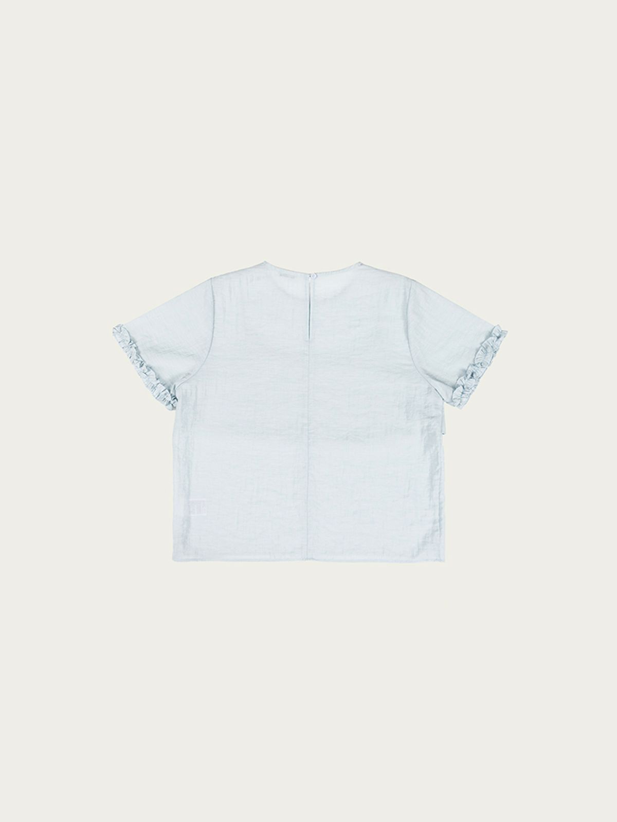 사사에오르빗(SASAEORBIT) Reve Bustier Blouse Sky Blue
