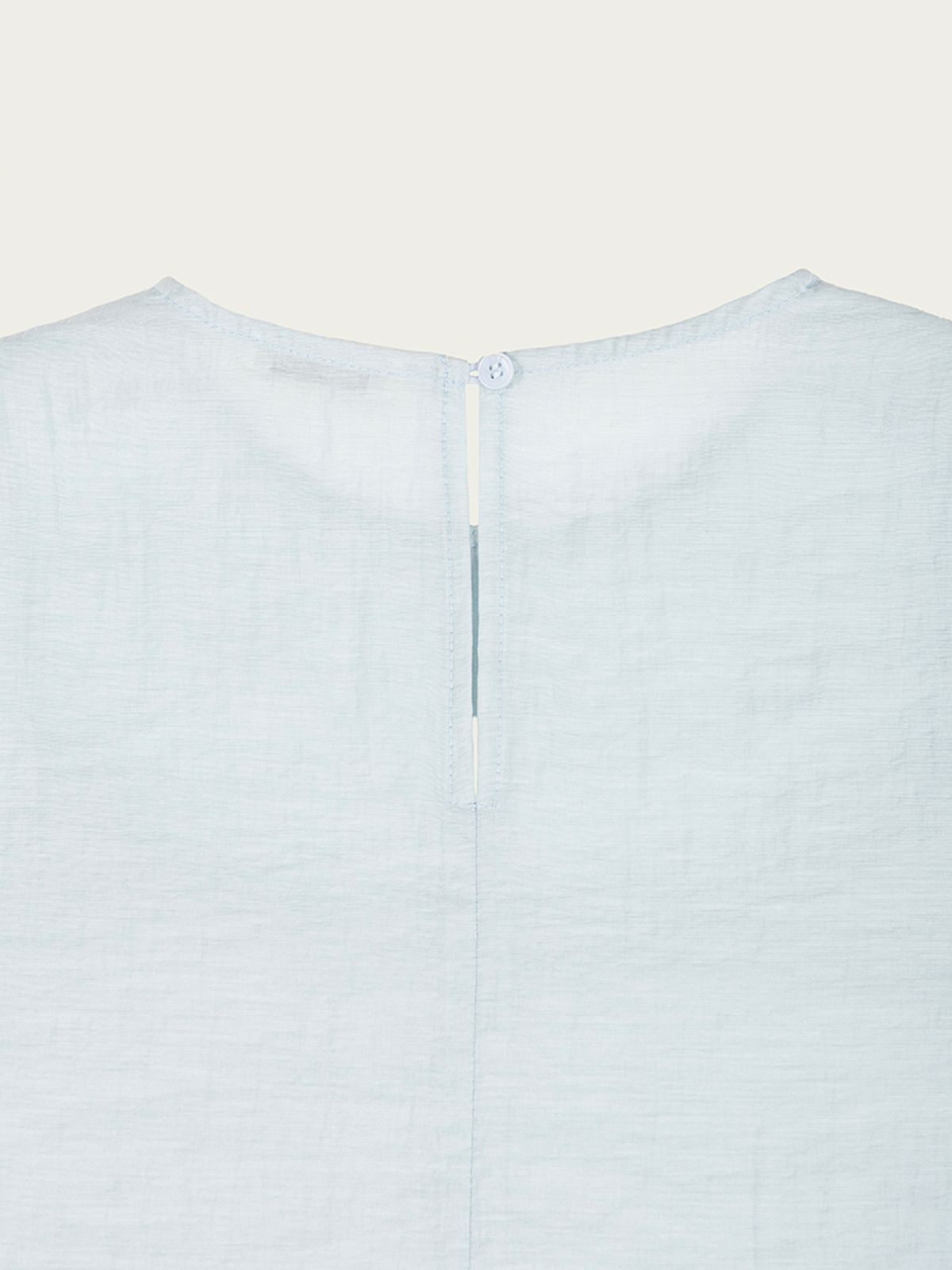 사사에오르빗(SASAEORBIT) Reve Bustier Blouse Sky Blue