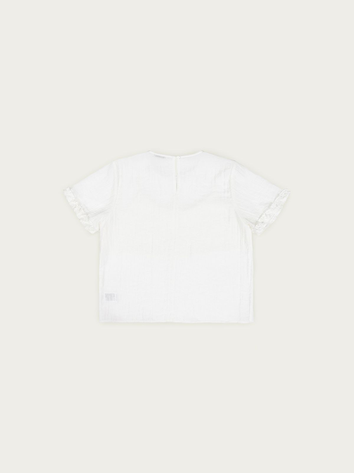 사사에오르빗(SASAEORBIT) Reve Bustier Blouse White