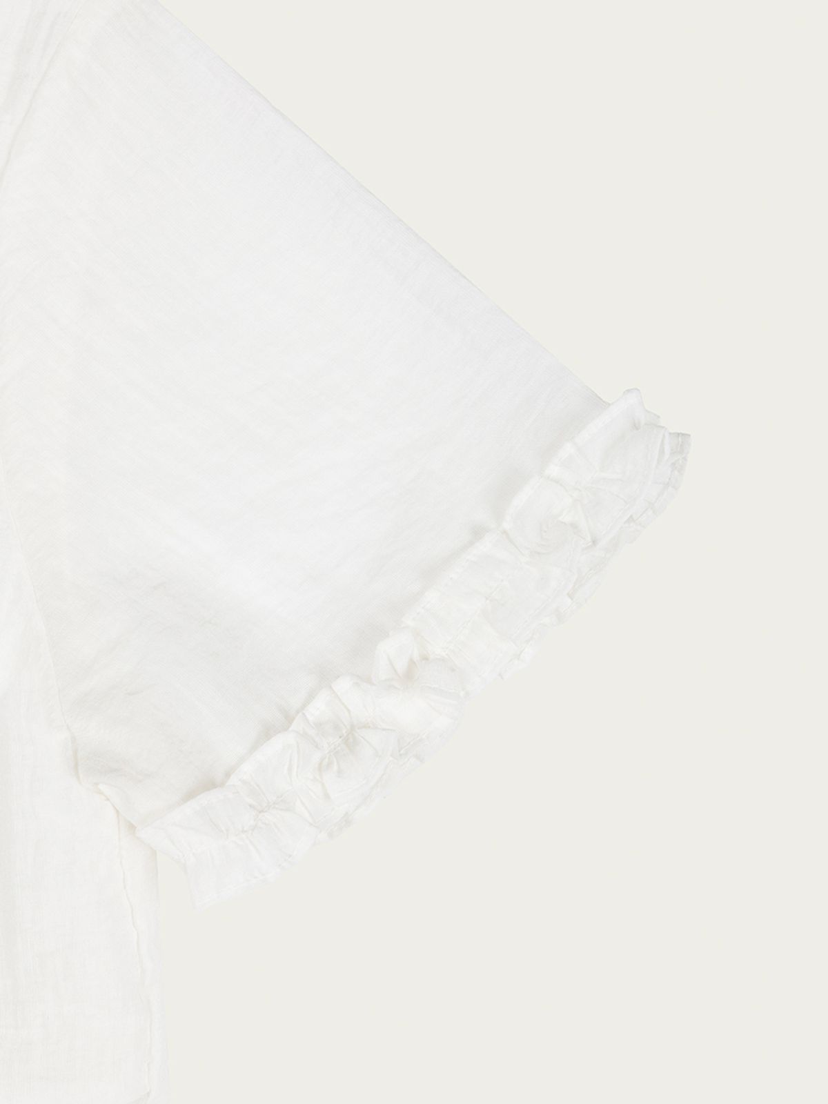 사사에오르빗(SASAEORBIT) Reve Bustier Blouse White