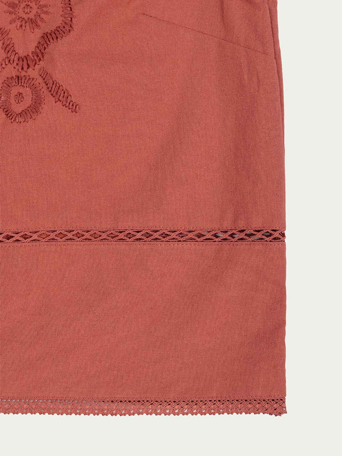 사사에오르빗(SASAEORBIT) Cecil Blouse Red