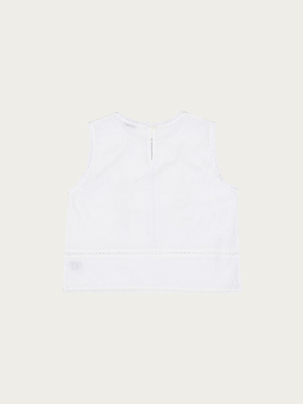 사사에오르빗(SASAEORBIT) Cecil Blouse White