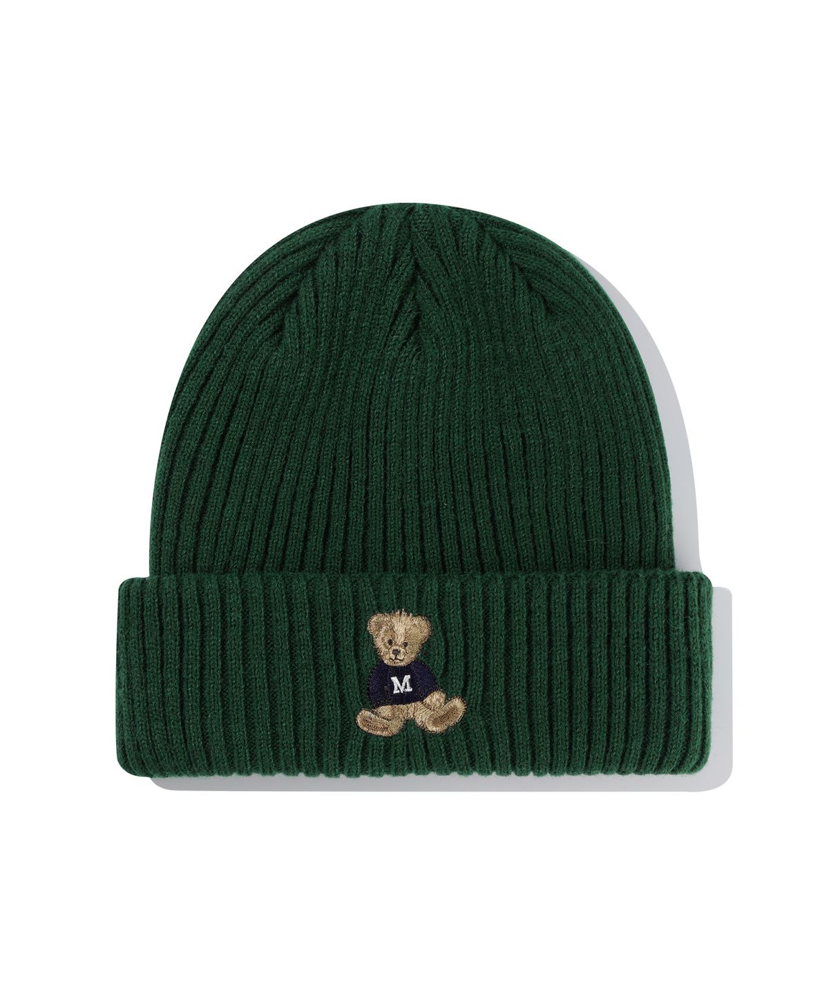 마리떼 프랑소와 저버(MARITHÉ + FRANҪOIS GIRBAUD) DOODLE BEAR BEANIE dark green
