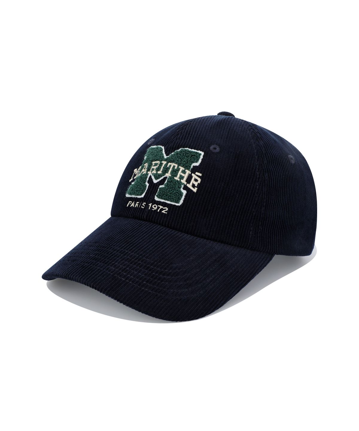 마리떼 프랑소와 저버(MARITHÉ + FRANҪOIS GIRBAUD) M LOGO CORDUROY COVERED CAP navy