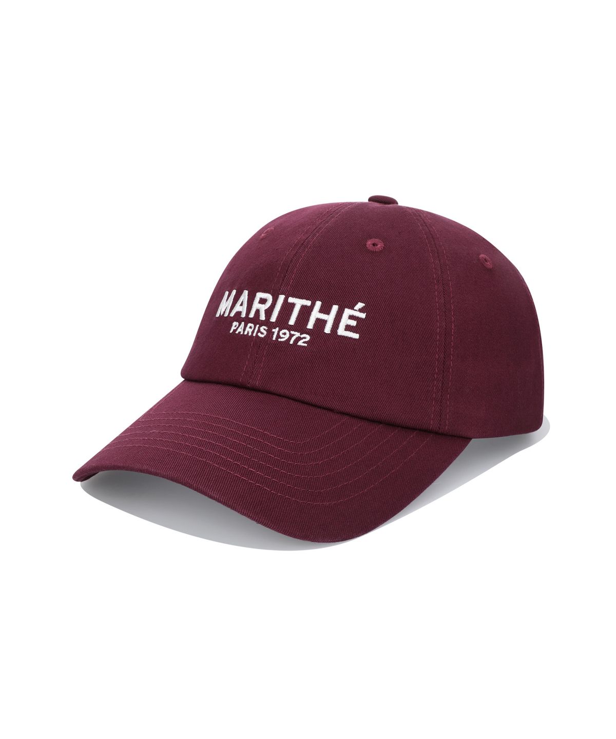 마리떼 프랑소와 저버(MARITHÉ + FRANҪOIS GIRBAUD) REGULAR LOGO BALL CAP burgundy