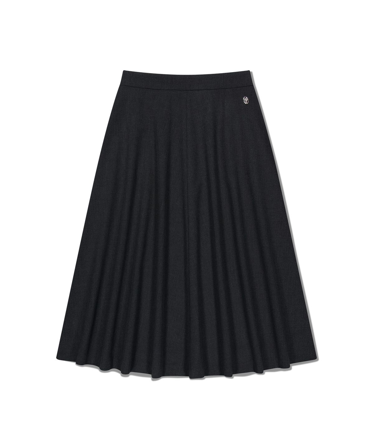 마리떼 프랑소와 저버(MARITHÉ + FRANҪOIS GIRBAUD) W LONG FLARE SKIRT charcoal