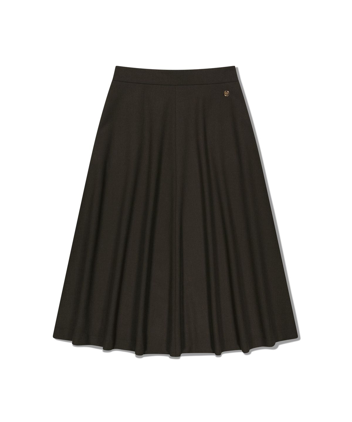 마리떼 프랑소와 저버(MARITHÉ + FRANҪOIS GIRBAUD) W LONG FLARE SKIRT brown