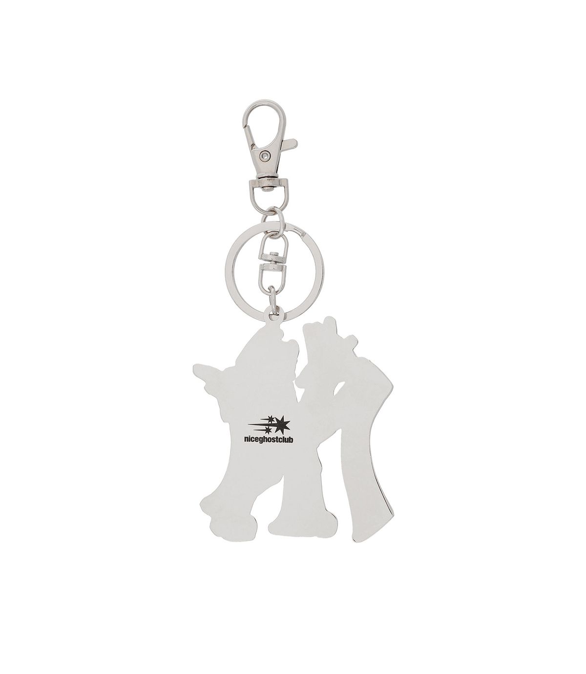 나이스고스트클럽(NICEGHOSTCLUB) STAR GANG GIRL METAL KEYCHAIN_SILVER(NG2FFUAB69A)