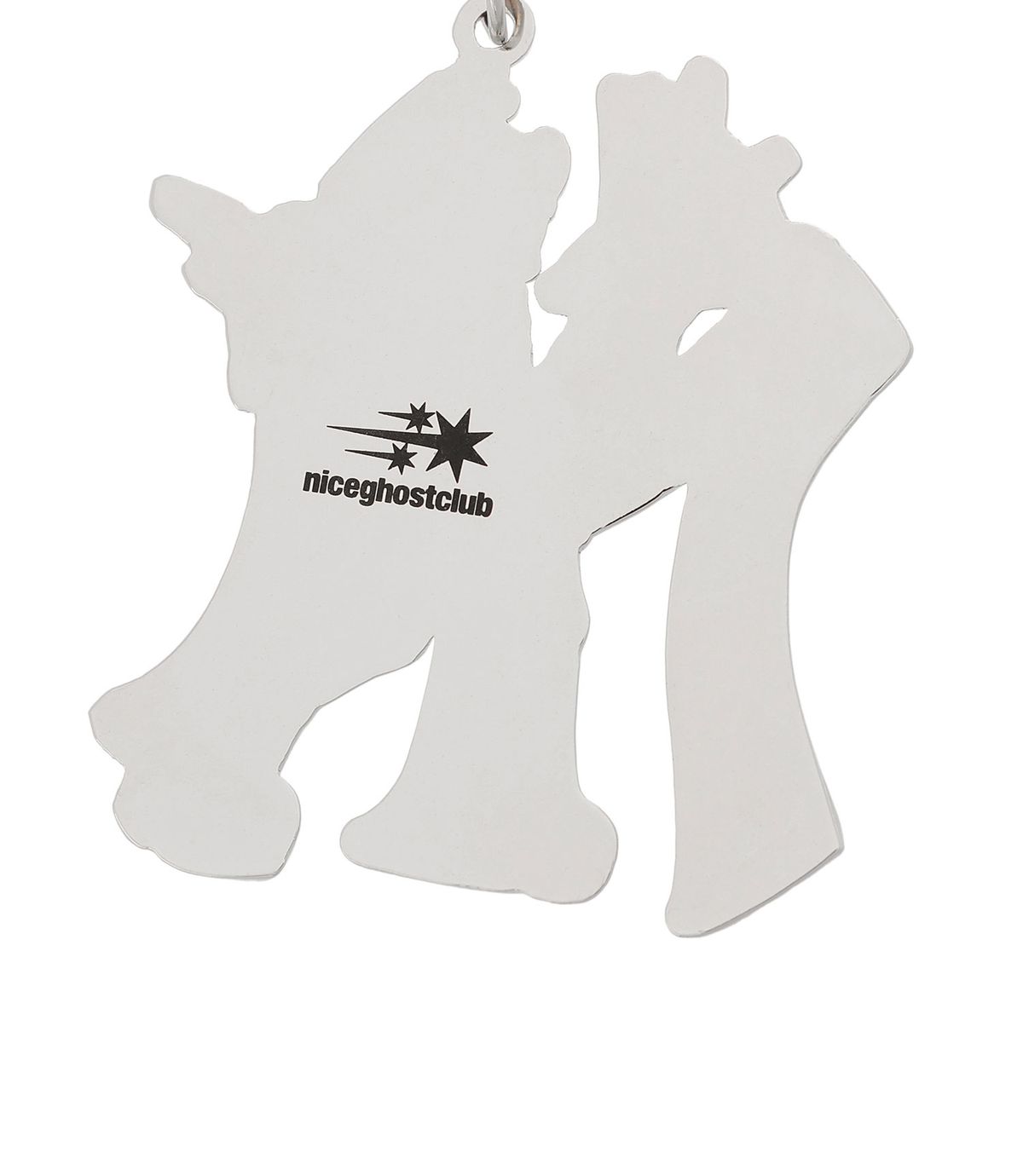 나이스고스트클럽(NICEGHOSTCLUB) STAR GANG GIRL METAL KEYCHAIN_SILVER(NG2FFUAB69A)