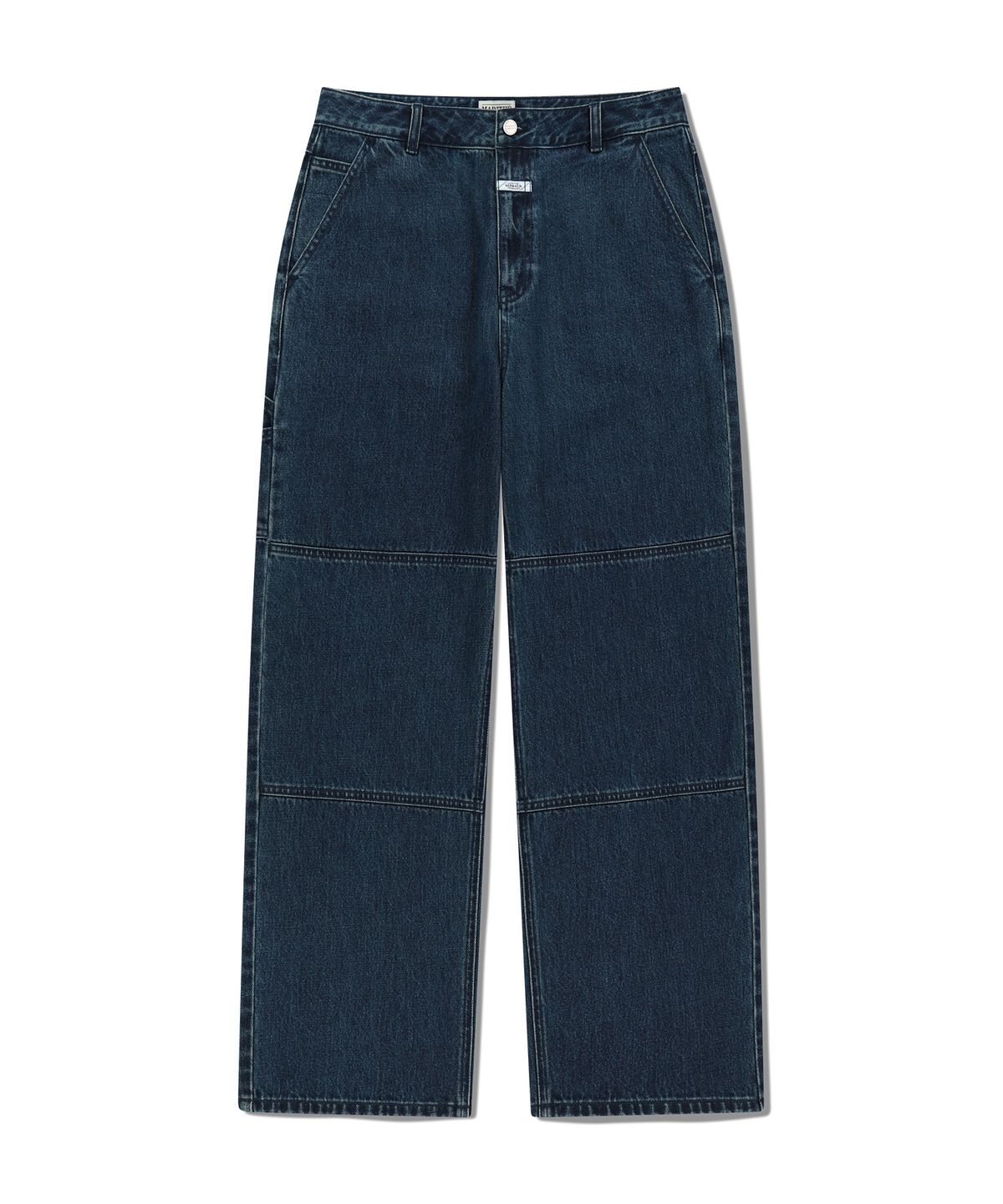 마리떼 프랑소와 저버(MARITHÉ + FRANҪOIS GIRBAUD) M DOUBLE KNEE CARPENTER DENIM PANTS dark blue
