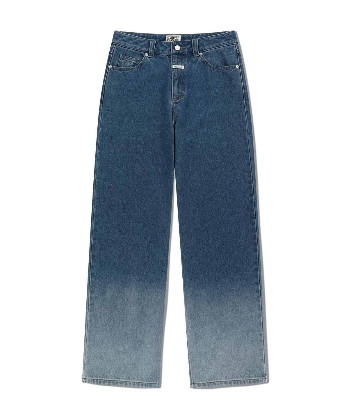 마리떼 프랑소와 저버(MARITHÉ + FRANҪOIS GIRBAUD) W GRADATION DENIM PANTS blue