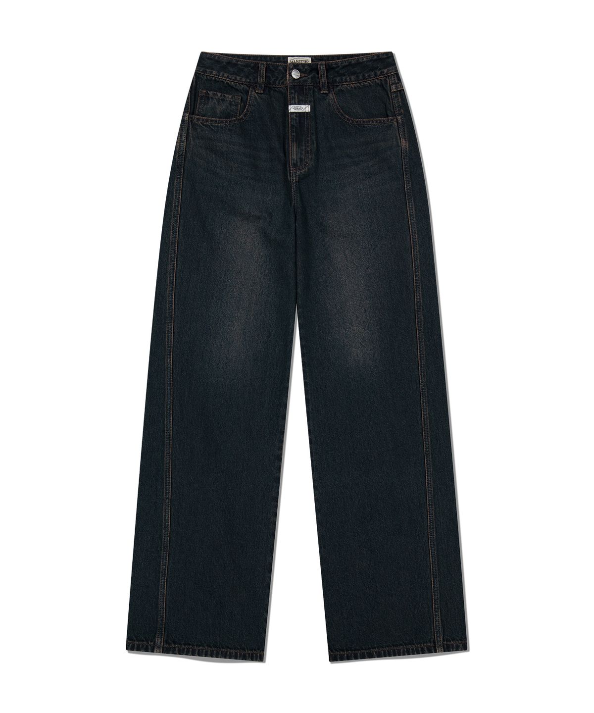 마리떼 프랑소와 저버(MARITHÉ + FRANҪOIS GIRBAUD) W VINTAGE WASHED DENIM PANTS dark blue