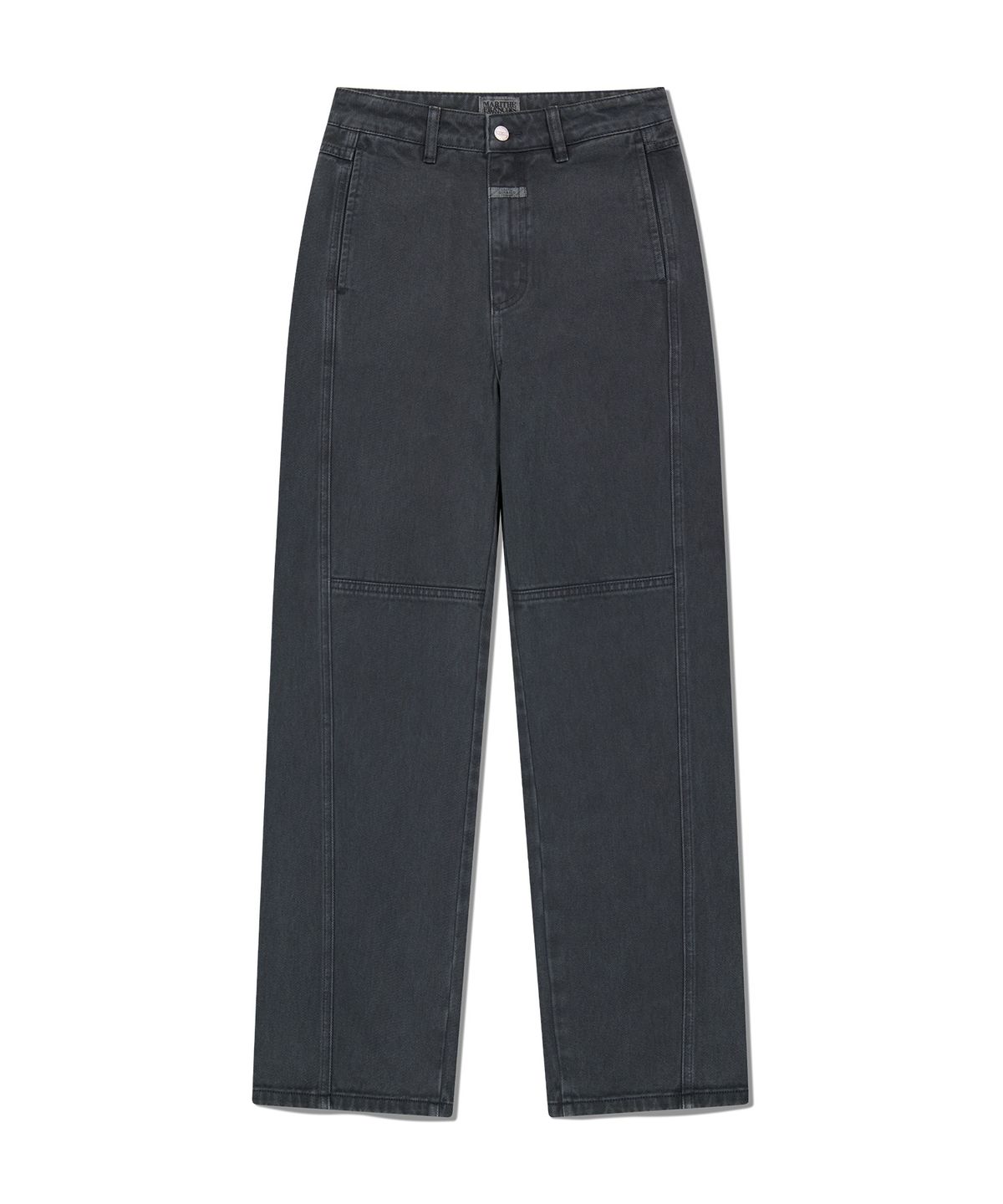 마리떼 프랑소와 저버(MARITHÉ + FRANҪOIS GIRBAUD) W PANELED DENIM PANTS dark gray