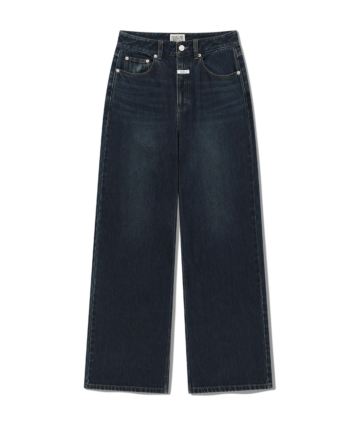 마리떼 프랑소와 저버(MARITHÉ + FRANҪOIS GIRBAUD) W WIDE DENIM PANTS dark blue