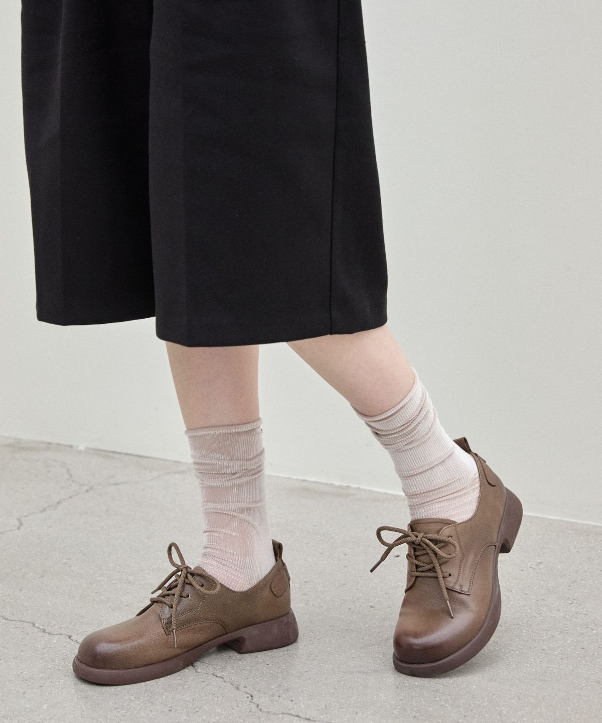 스퍼(SPUR) Chaplin Oxford Loafer 옥스포드 로퍼 3cm -VS9007 (2color)