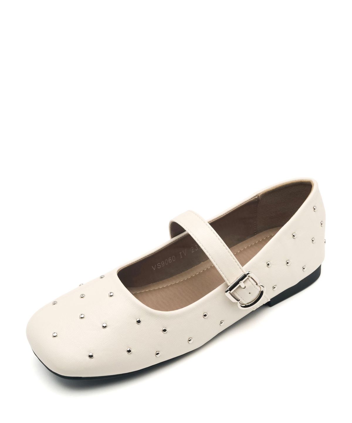 스퍼(SPUR) Crimp Buckle Maryjane Flat 플랫슈즈 1cm -VS9060 (2color)
