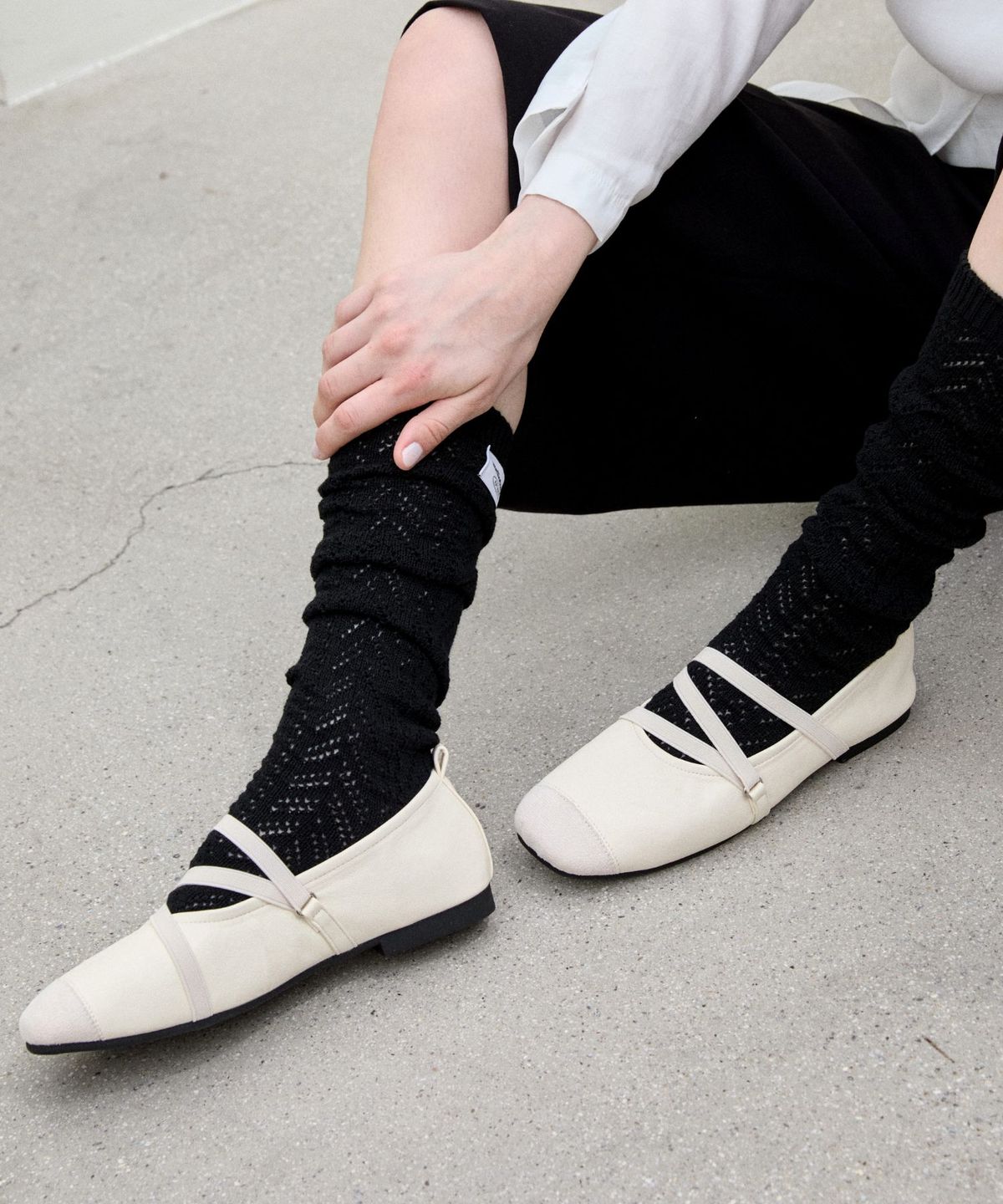 스퍼(SPUR) Elise Croise Strap Flat 플랫슈즈 1.5cm -VS9092 (5color)