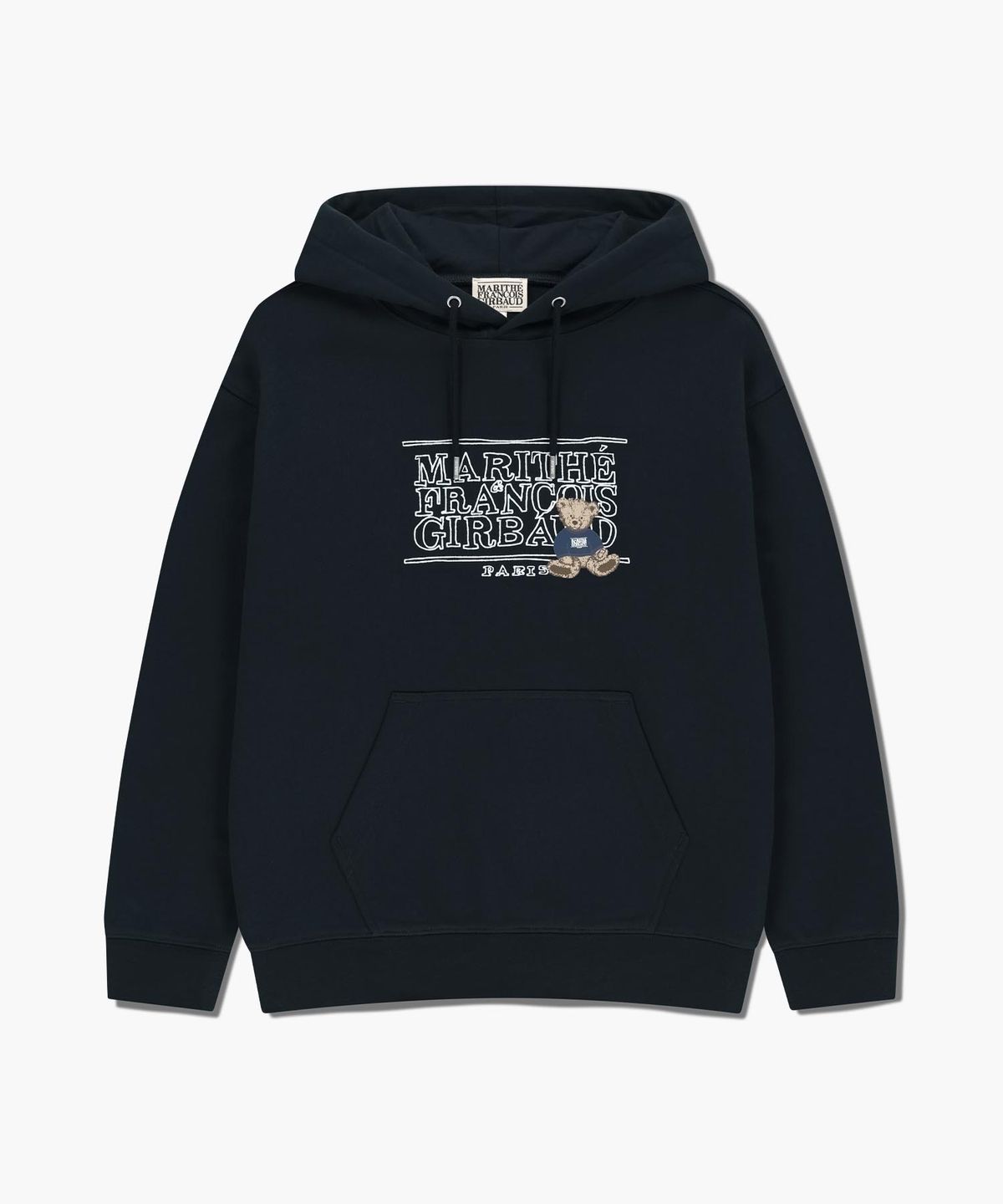 마리떼 프랑소와 저버(MARITHÉ + FRANҪOIS GIRBAUD) DOODLE CLASSIC BEAR HOODIE navy