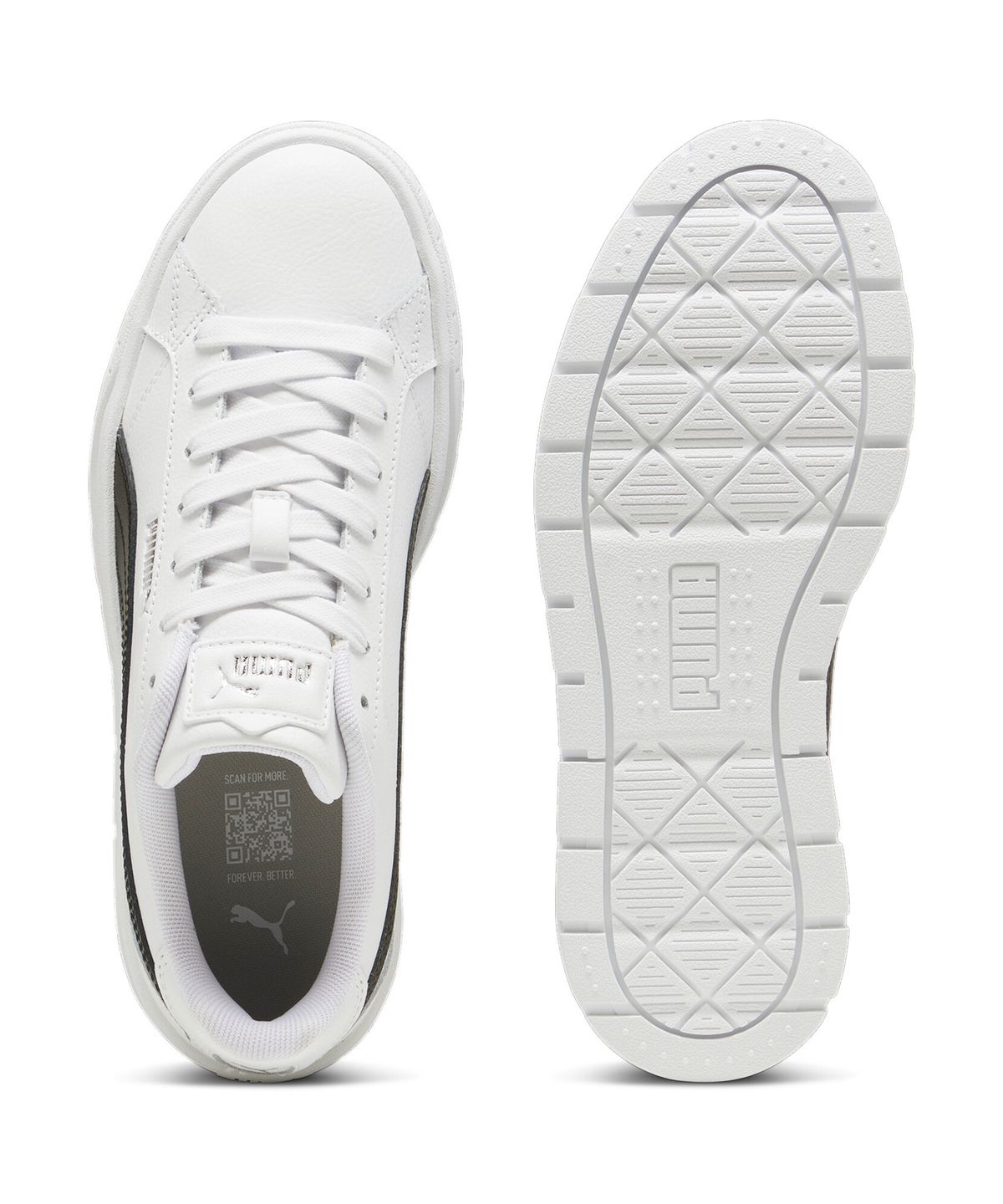 푸마(PUMA) 카르멘 II L - 화이트:블랙 / 397456-03