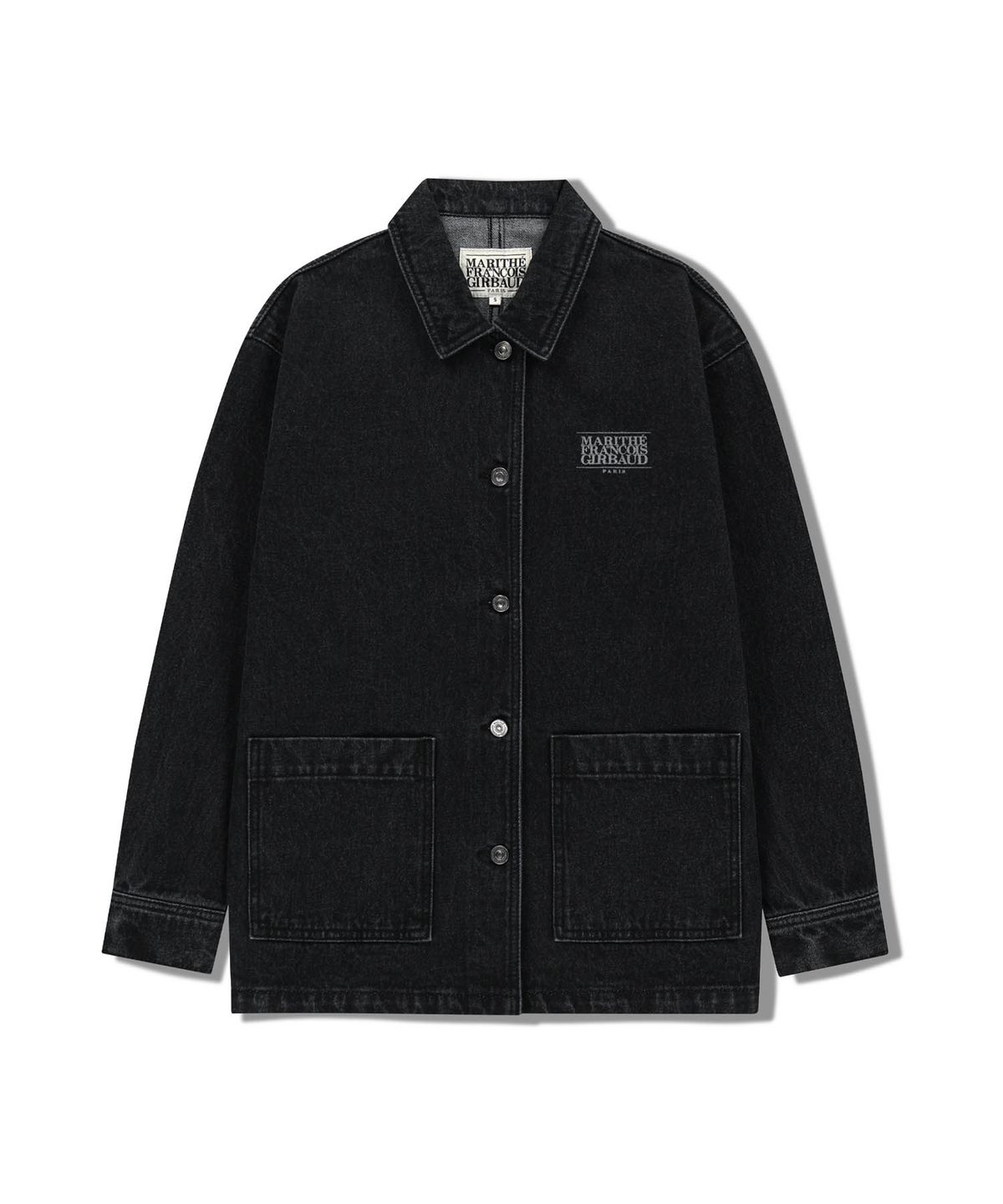 마리떼 프랑소와 저버(MARITHÉ + FRANҪOIS GIRBAUD) W FRENCH DENIM WORK JACKET black